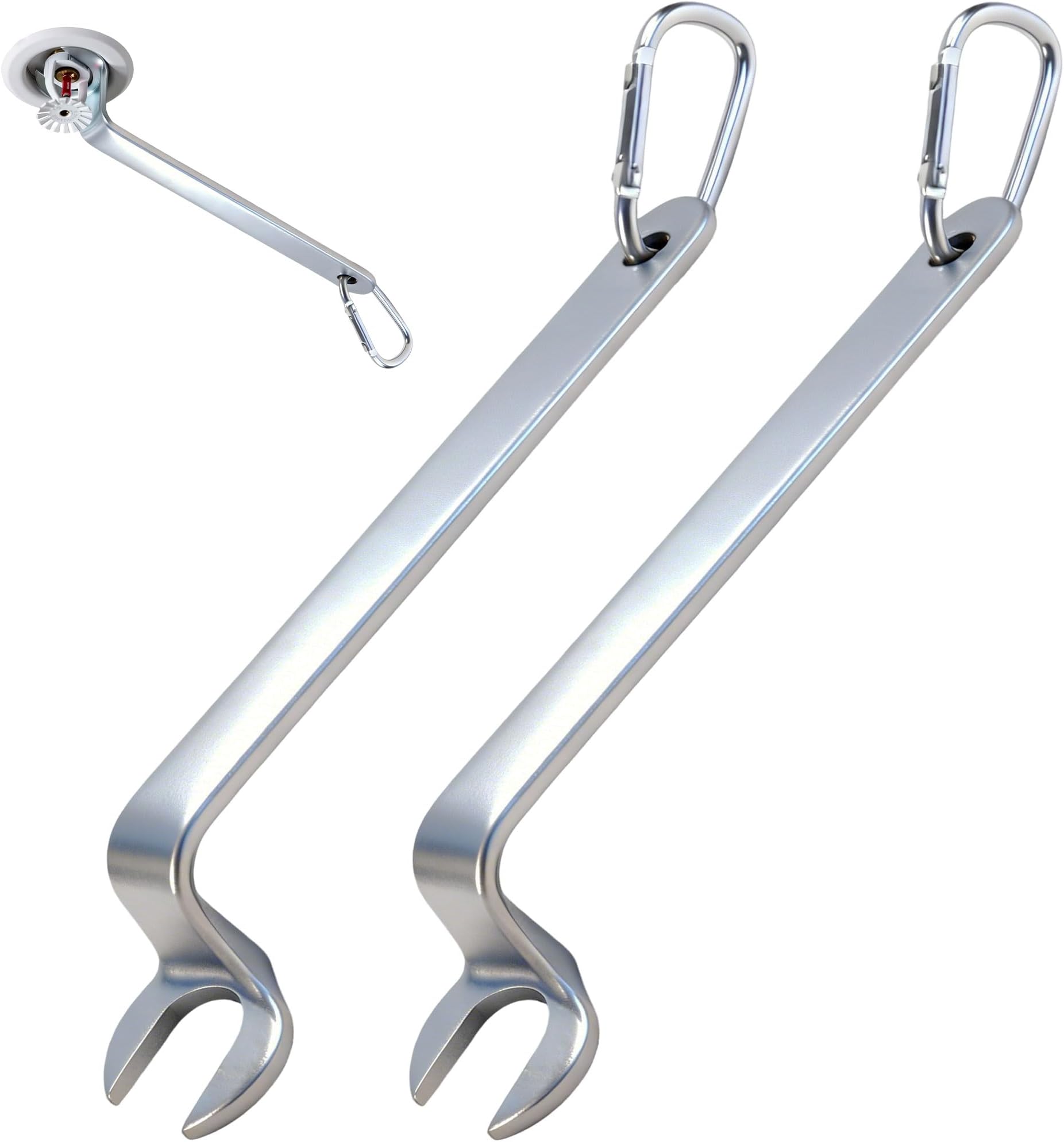Happy Tree (2 Pack Universal Fire Sprinkler Head Wrench Fitting 1/2" Semi- Recessed or Exposed or Concealed Fire Sprinkler Heads