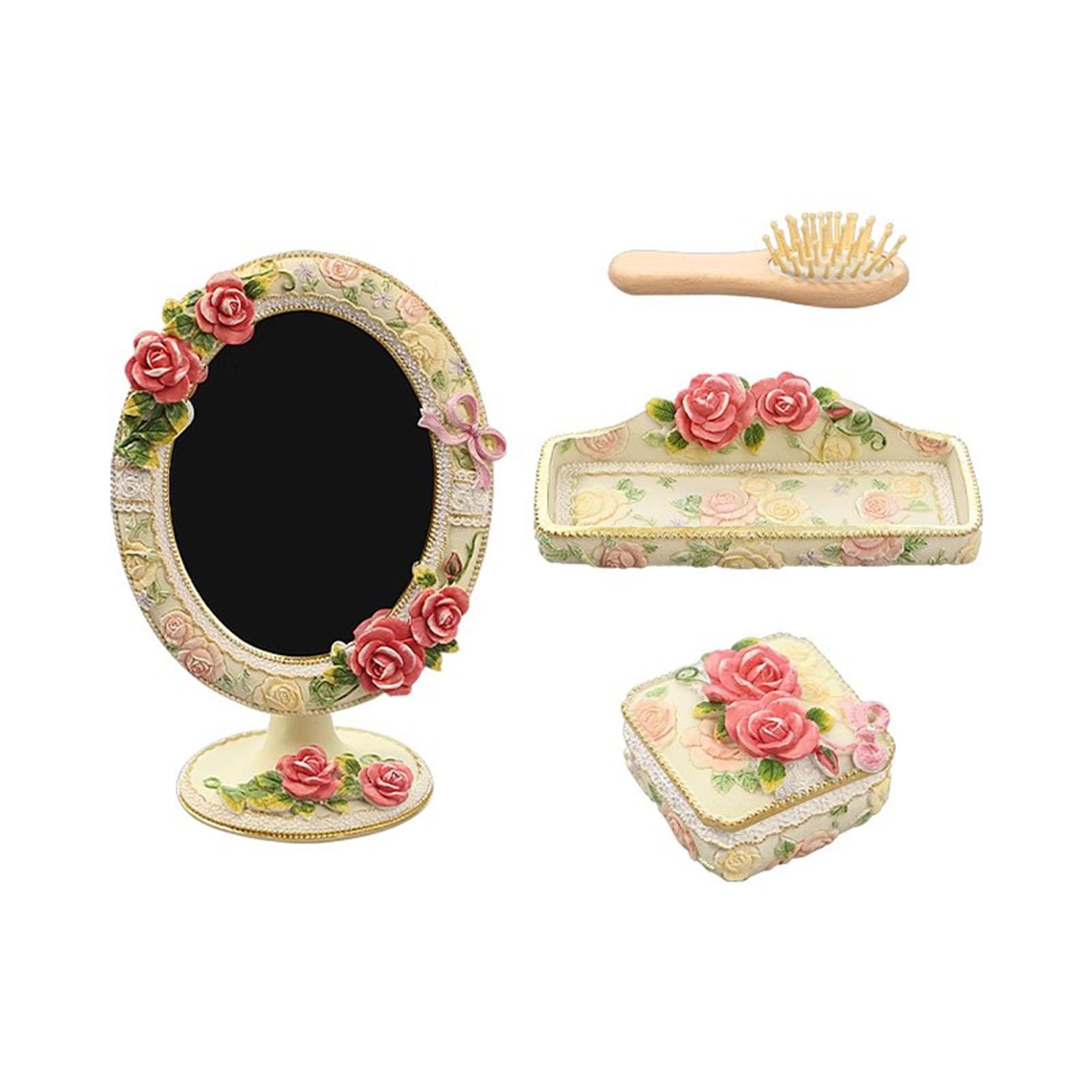 Set di toeletta per Bambini Montessori Giocattoli, toeletta da toeletta Principessa e Giocattoli da Gioco per la casa