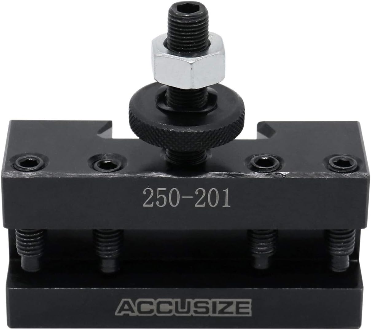 Accusize Industrial Tools Bxa Turning and Facing Holder, Working with 5/8 inch Turning Tools, Quick Change Tool Holder, Style 1, 0250-0201