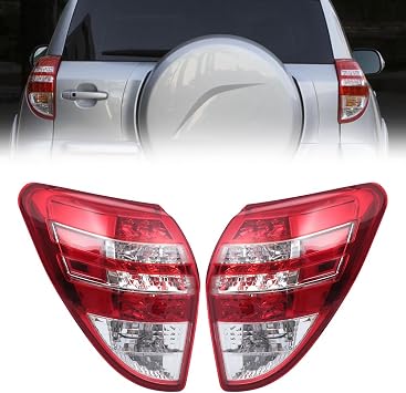 For 2009 2010 2011 2012 Toyota RAV4 Halogen Rear Tail Lights Lamps
