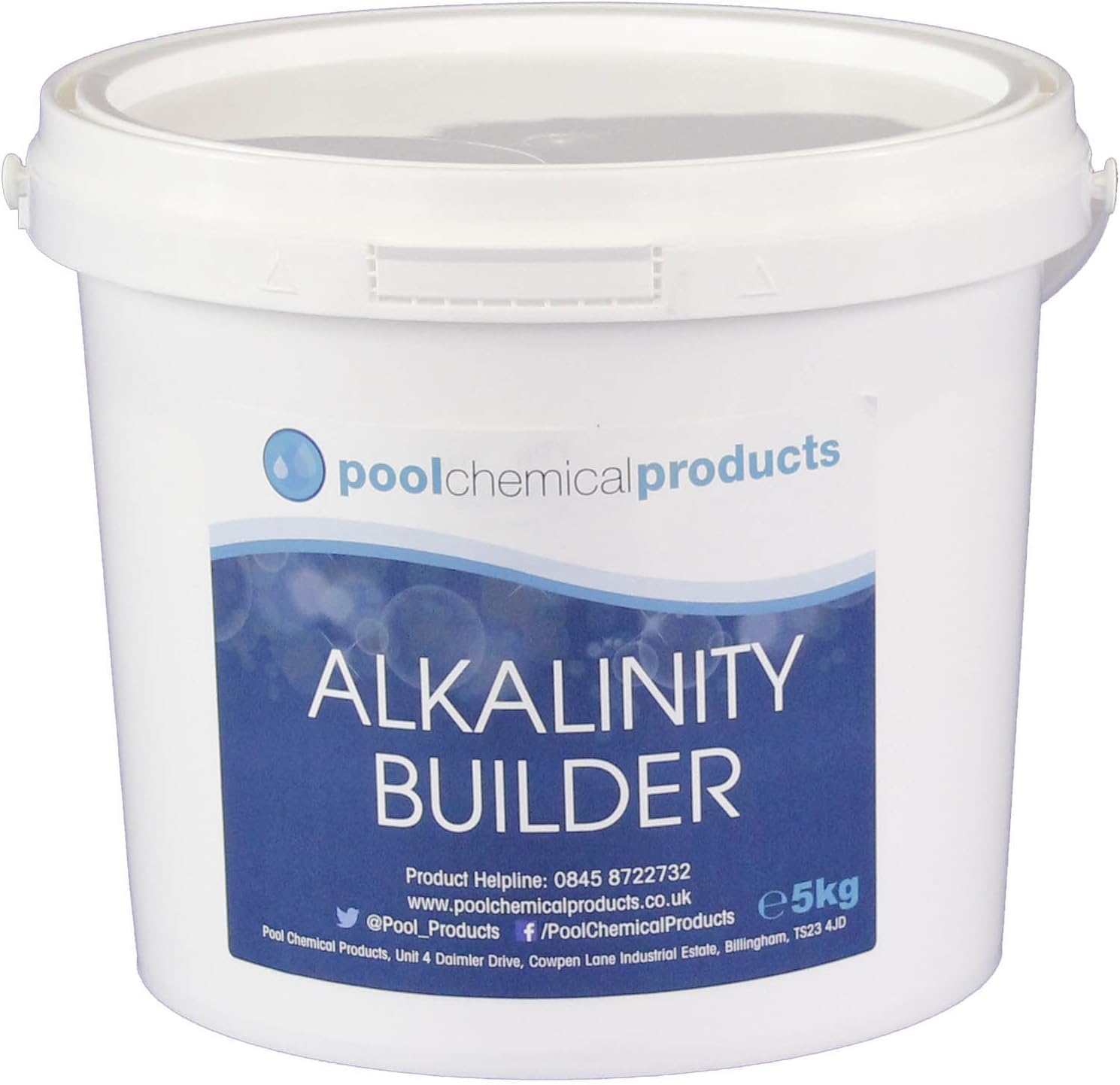 Pool chemical products Alkalinity Builder (Increaser) 10kg Swimming pool Spa Hot Tub