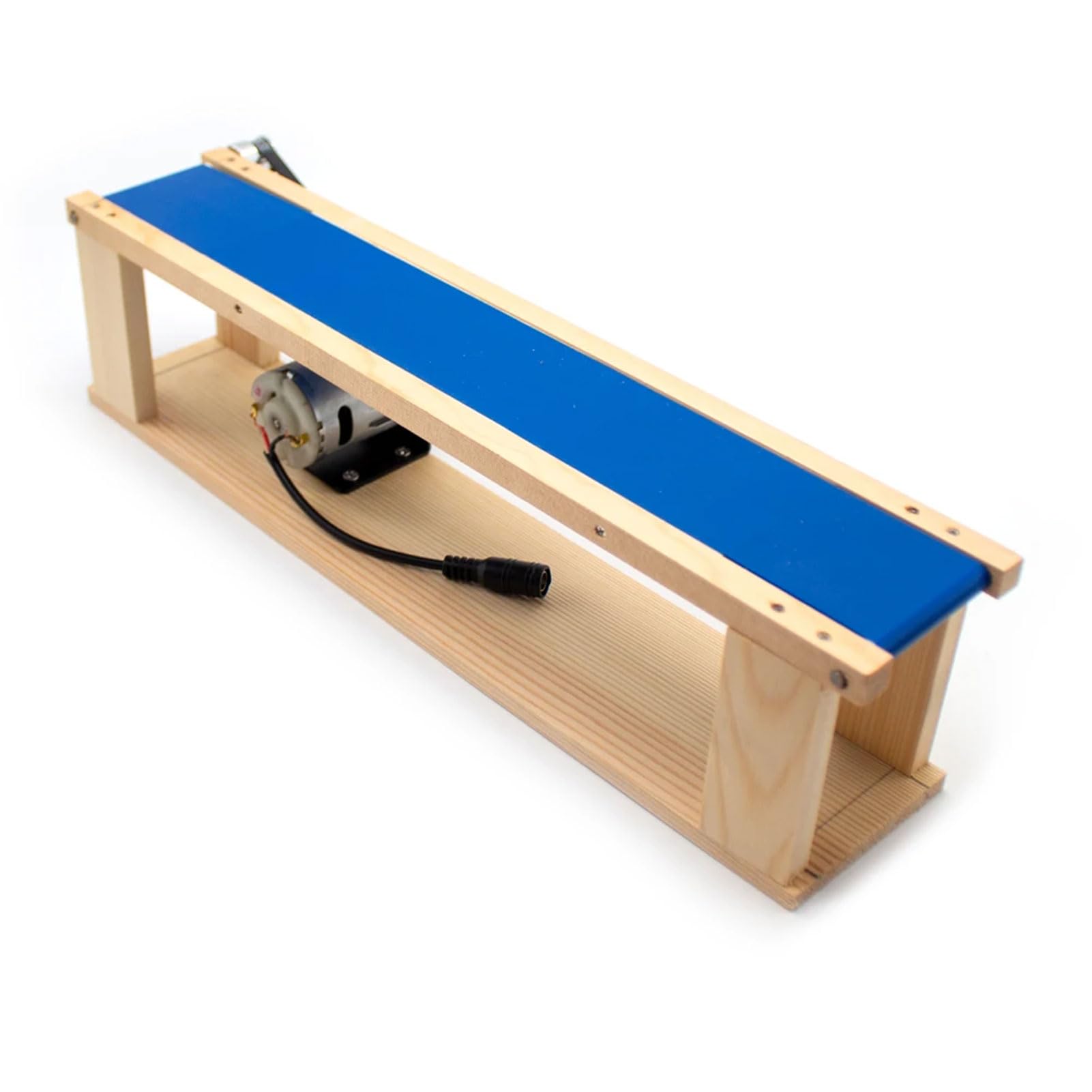 AC 100-240V Mini convoyeur à Bande de Bureau à Monter soi-même Dispositif d'expérimentation Scientifique à Friction pour modèle d'ascenseur 5x70CM Vitesse réglable de 0 à 6000 TR/Min