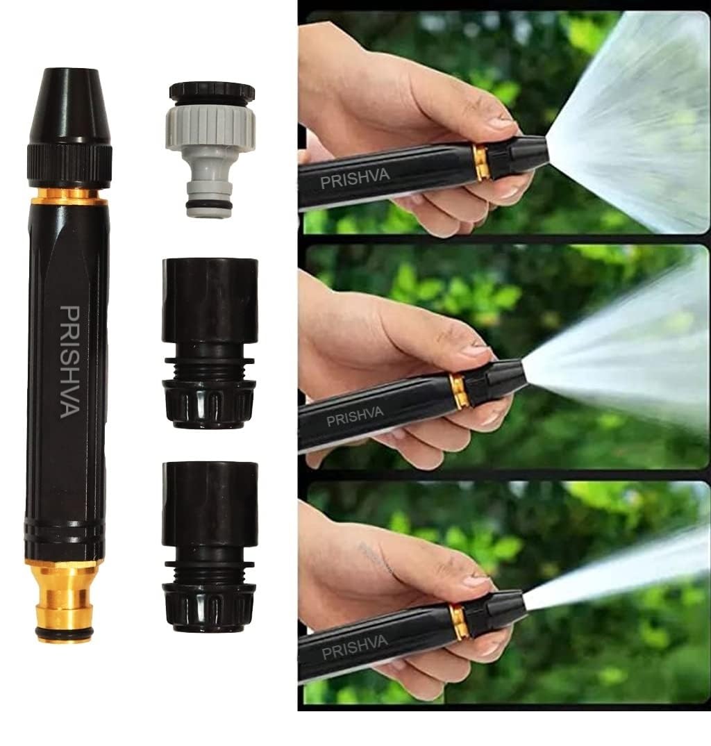 Prishva® Portable High Pressure Washing Water Gun Nozzle Water Spray Gun, Car Wash Nozzle, High Pressure Nozzle,Water Jet Hose Nozzles Pipe For Gardening, Bike,Car Wash,Window Cleaning (B0CCL45LG1) Amazon Price History, Amazon Price Tracker