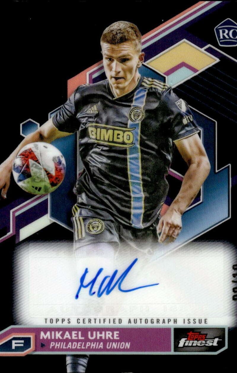 MIKAEL UHRE RC AUTO 2023-24 Topps Finest MLS /10 Autograph Black Refractor #A-MU ROOKIE NM-MT Soccer
