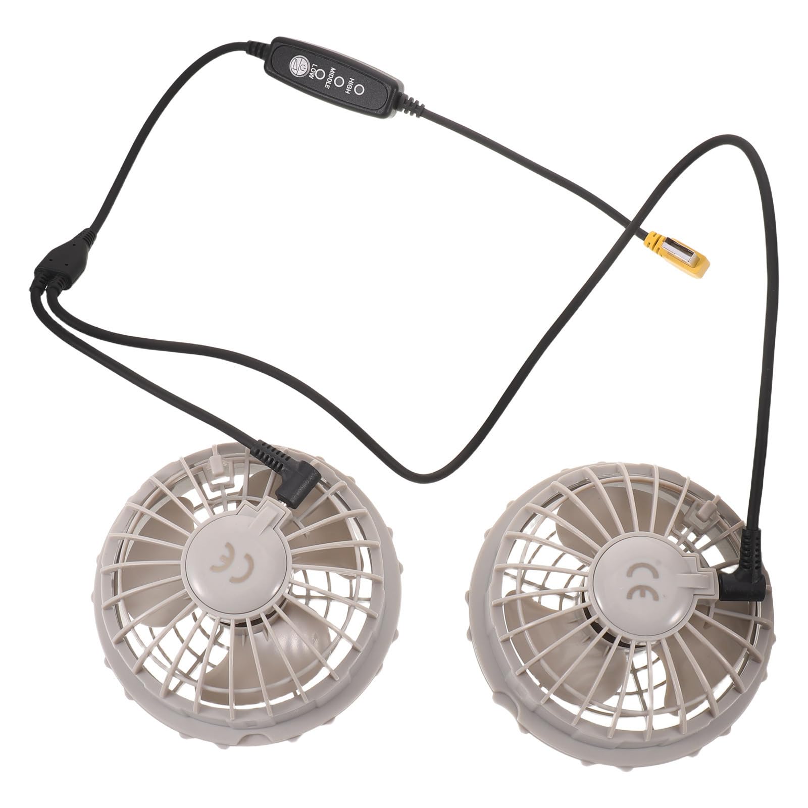 Ventilador de ropa USB de alto flujo de aire y gran potencia