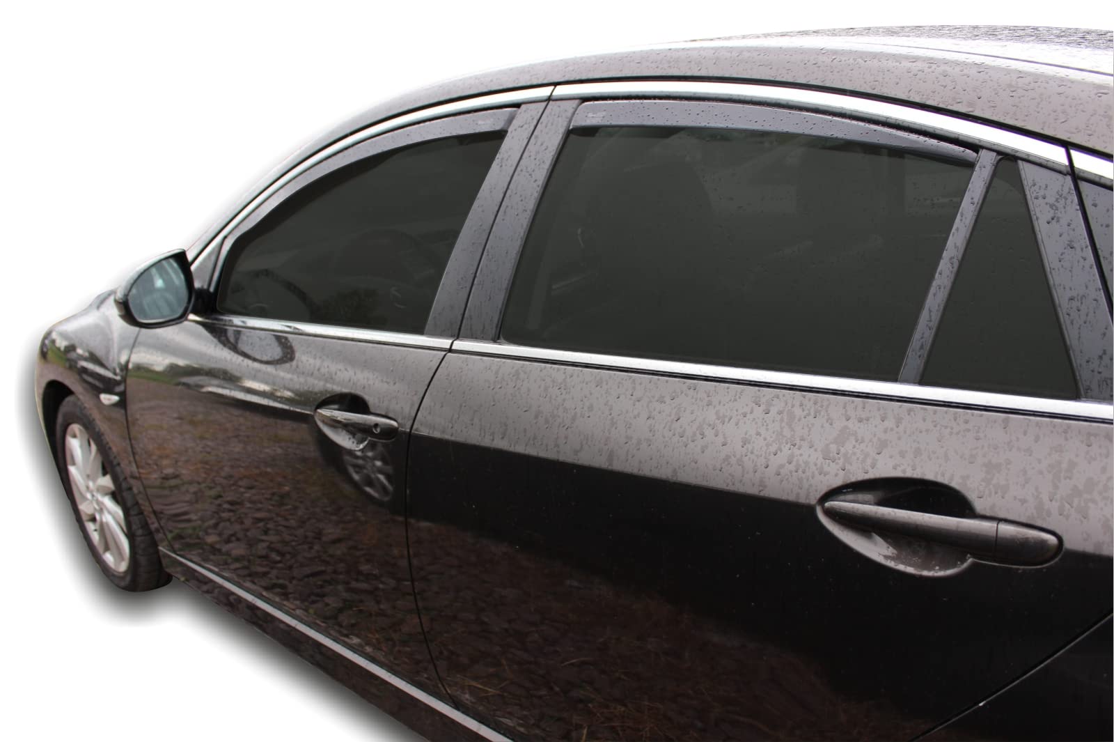 J&J AUTOMOTIVE Derivabrisas para Mazda 6 4 puerta Limusina 2007-2012 4 piezas