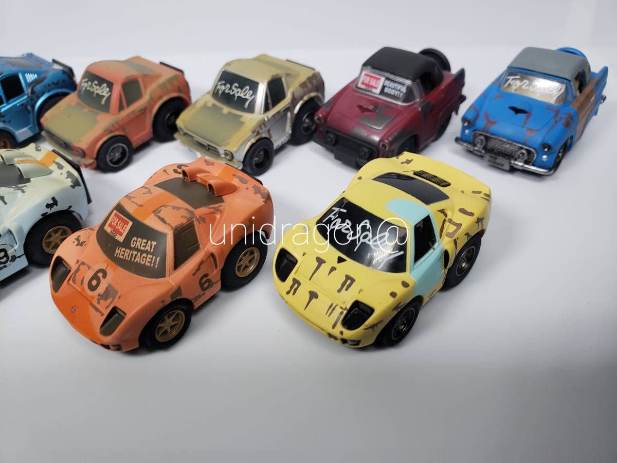 Amazon.com: Choro Q OLD GARAGE Old Garage Targa 10 Car : 玩具和遊戲