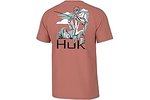 Stay Cool and Comfortable with the HUK Men's Performance Fishing Tee