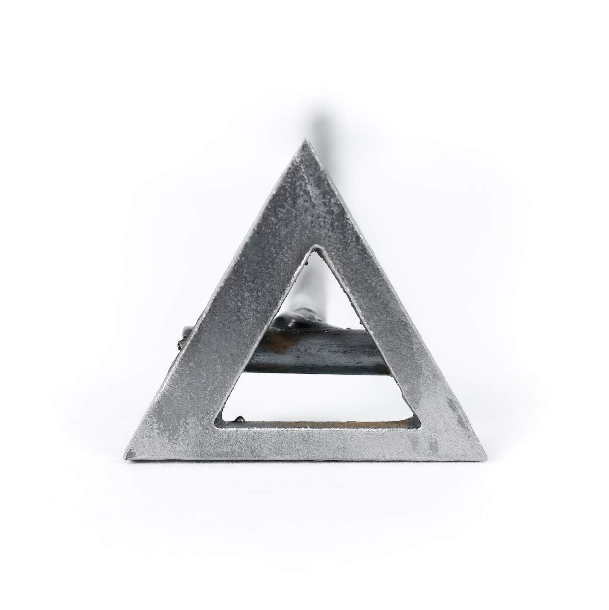 College Wood Branding Iron for Personalized Crafts, Custom Woodworking, Grilling, and BBQ - Greek Delta - 2.5