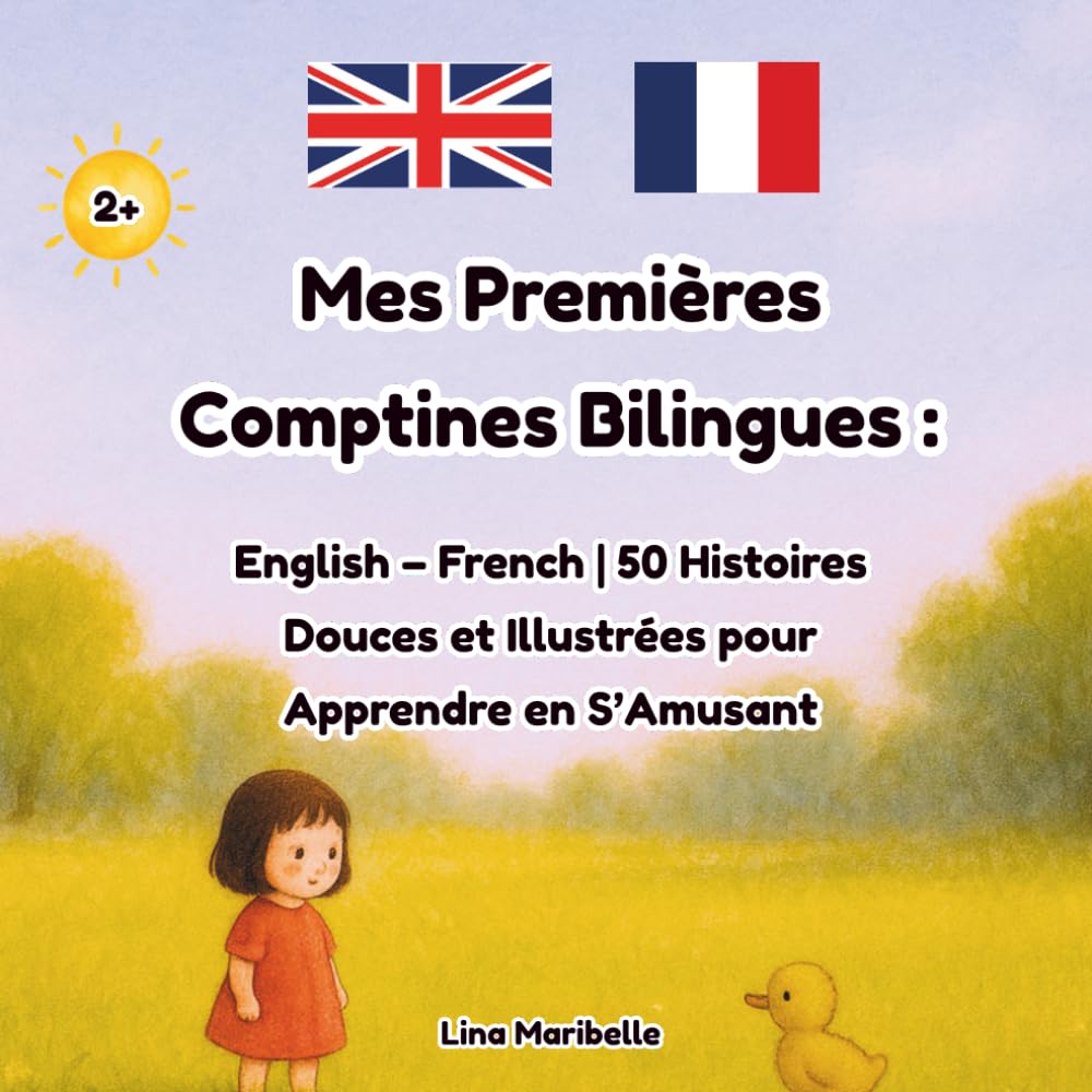 Mes Premières Comptines Bilingues: English – French | 50 Histoires Douces et Illustrées pour Apprendre en S’Amusant
