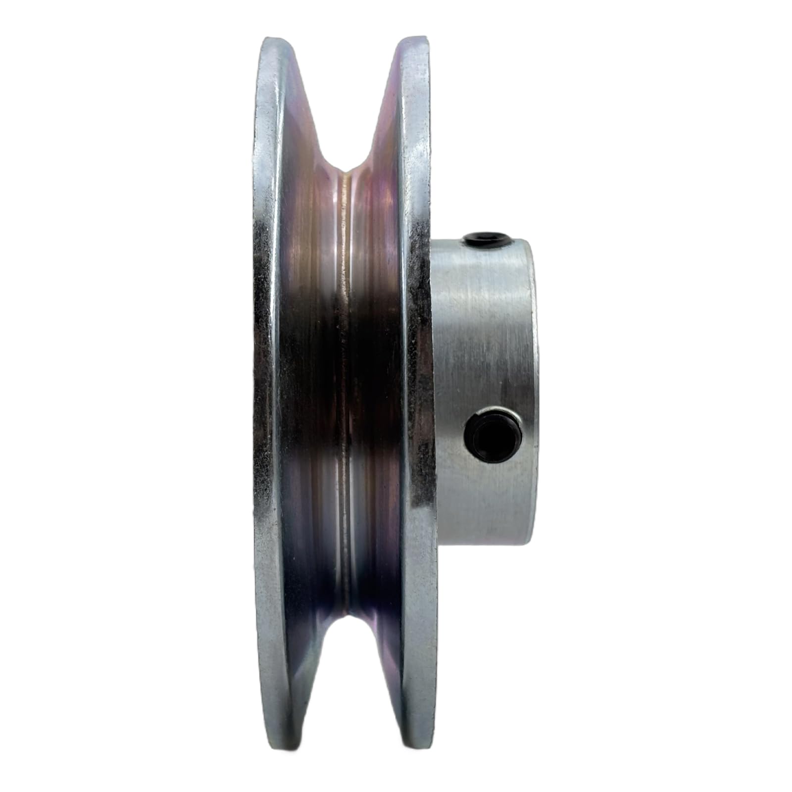 AB400-5/8 Single Groove Web Sheaves, v Belt Pulley 4" OD 5/8 inch bore,Motor Pulley Carbon Steel for A B 5L 4L V-Belts — Amazon image 4