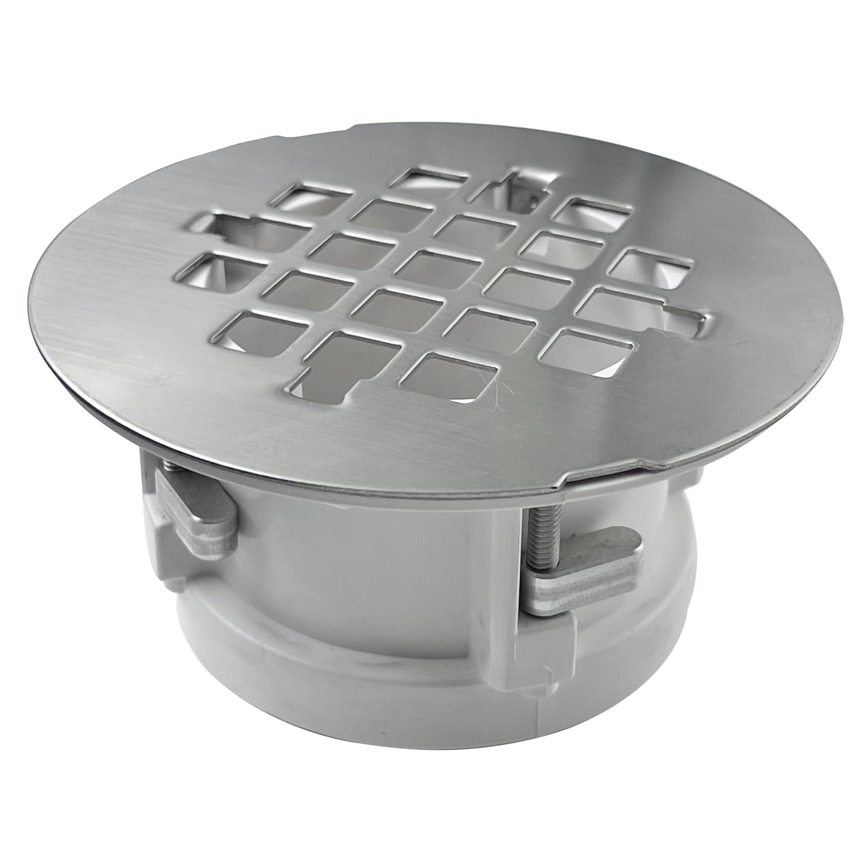 Shower Drain Replacement, Installs from Top Only, Chrome, Fit Standard ...