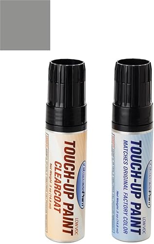 Vista 230 de ColorRite Tarro de media onza para Audi A8 pintura de retoque automotriz – Havanna Black Pearl Clearcoat LW8X – Color+Clearcoat paquete LW8X (2011)