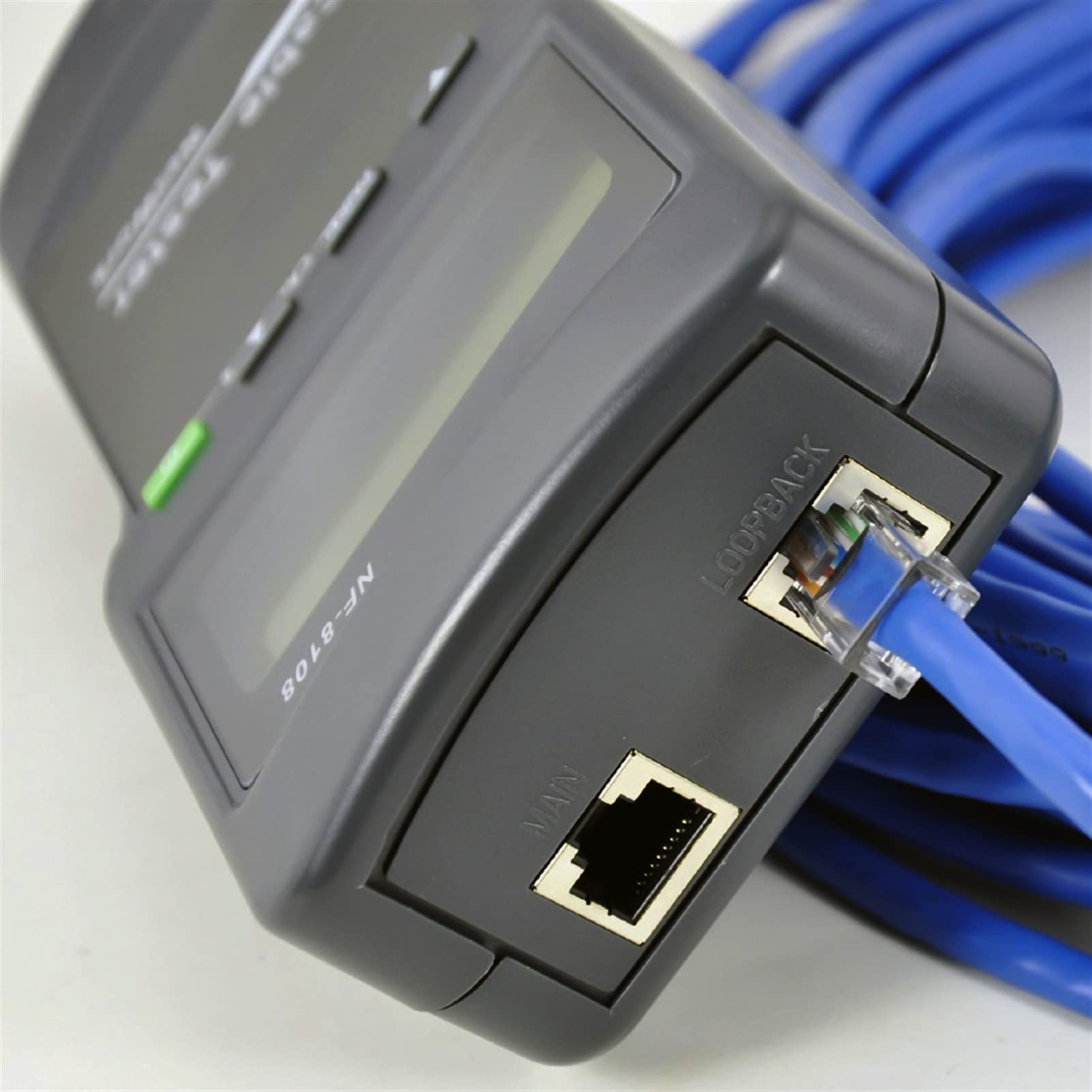 Tester kabli sieciowych, NF-8108A. Sieć LAN. Tester kablowy Miernik CAT5 Telefon RJ45 RJ11 BNC. Kot 5E / 6E UTP STP