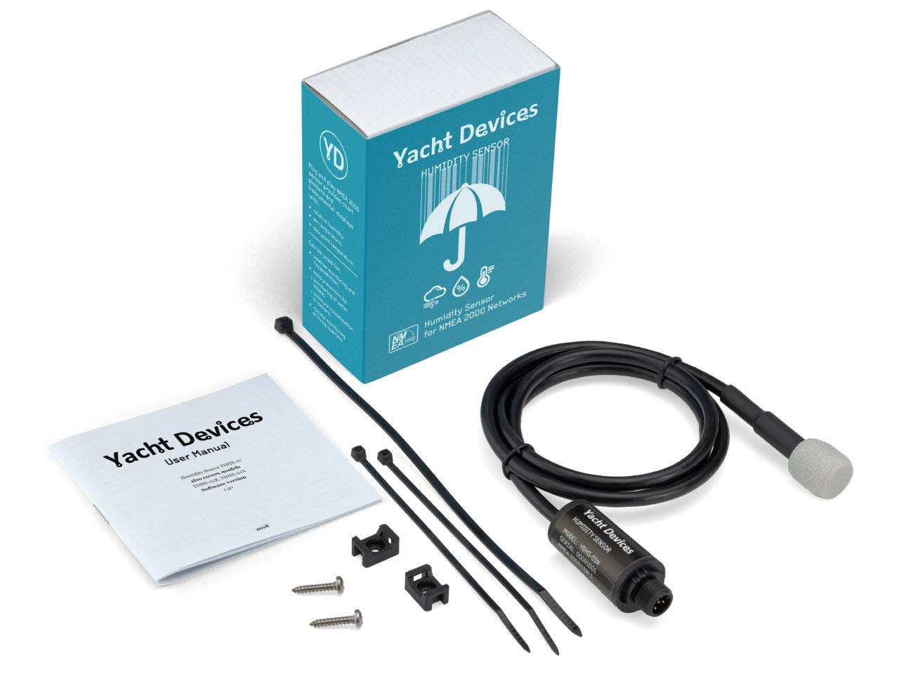 Boat Humidity Sensor (YDHS-01R) for Yacht and Boat Network - SeaTalk NG Connector