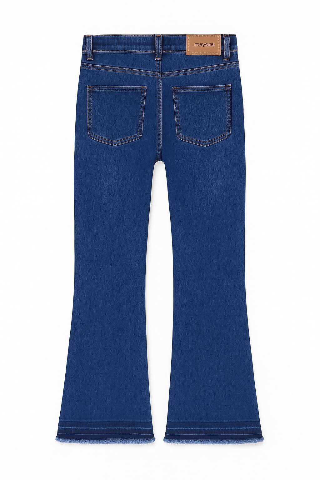 Mayoral 7591 Pantalones de Vaqueros Avellados para Niña