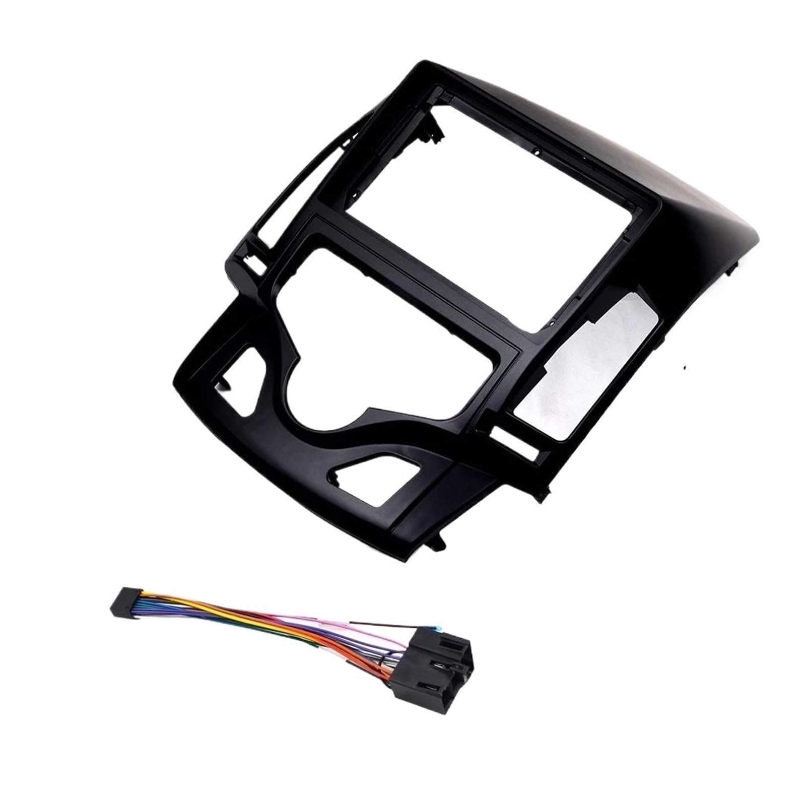 Osłona radia samochodowego, automatyczna/manualna, klimatyzacja, podwójna rama montażowa DIN DVD, adapter do zabudowy audio 9", deska rozdzielcza do Hyundai i30 (2008-2011)