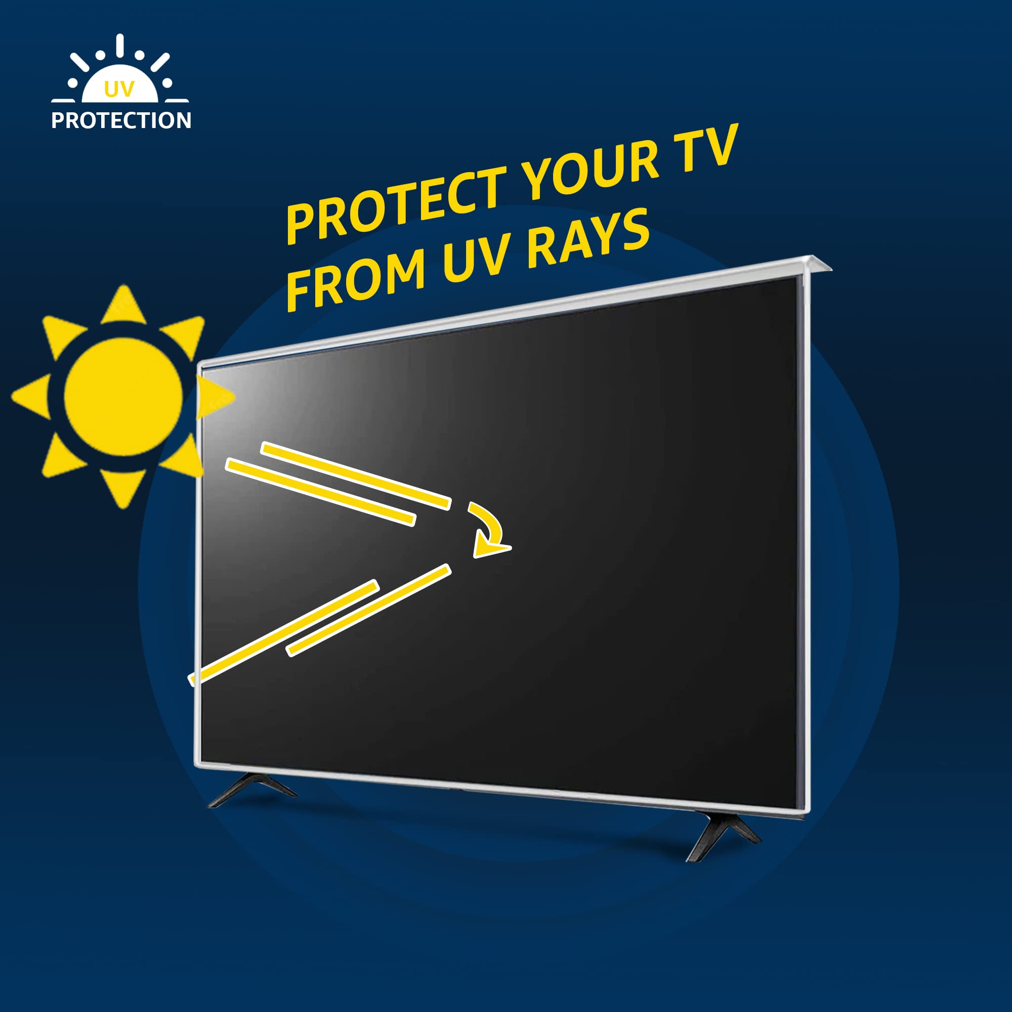 LEYF Protection d'écran TV 82" (32") – Film de protection pour écran LCD, LED, OLED 4K et QLED HDTV