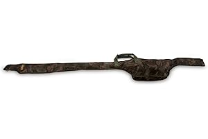 JUSNOVA Fox L Single Rod Jackets With 6 Carp Fishing Spare Empty...