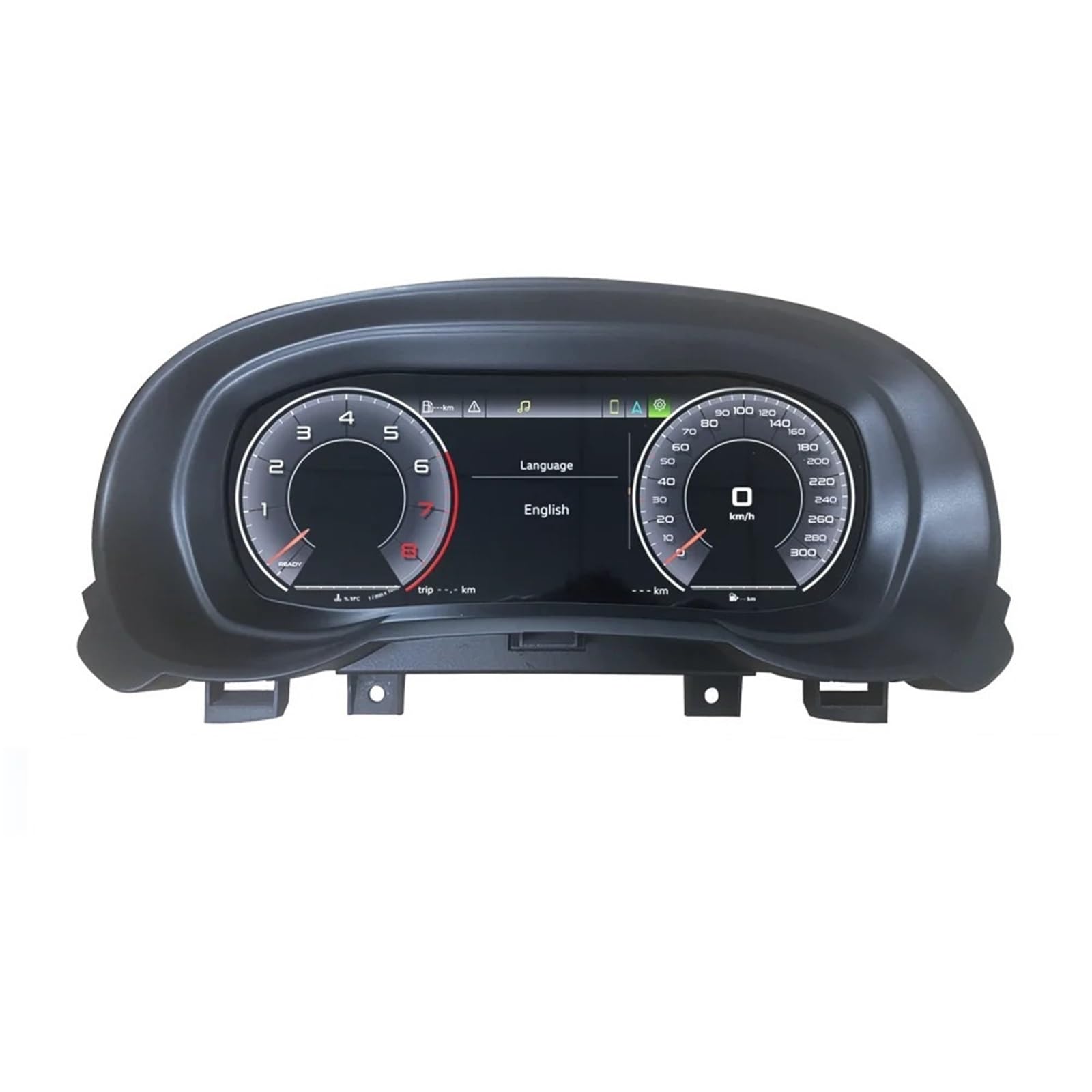 EGUIAS Car Digital Speedometer 10.25'' Navidigital Dashboard Fit For Audi A1 S1 2010-2018 Years Car Lcd Panel Speedometer Virtual Cockpit