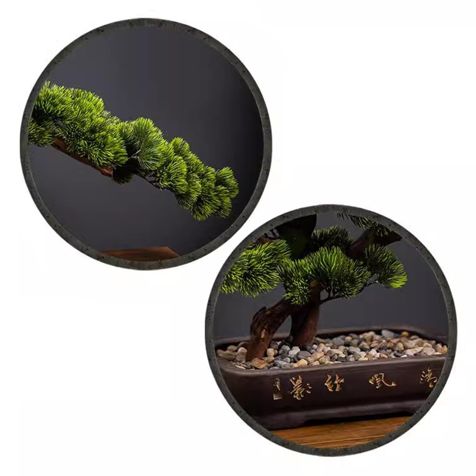Sztuczna dekoracja roślin Witamy Sztuczna sosna Bonsai Dekoracje Salon Wnętrze Fałszywe Sosna Dekoracje Symulacja Drzewo Krajobrazu Sztuczne Rośliny,