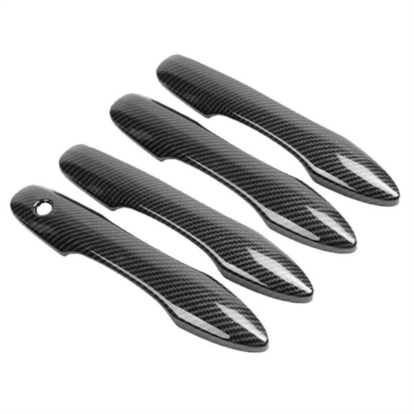 Slimes B Carbon Fiber Door Handl Cover For Toyota Yaris Cross Xp210 2023 2022 2021 2020 Mazda2 Hybrid Car Exterior Stickers Protection(B)