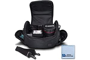 Medium Soft Padded Camera Equipment Case for Nikon, Canon, Sony, Pentax and more