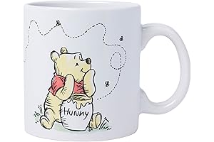 Disney Winnie the Pooh 'But First' Hunny Ceramic Coffee Mug, Lead-Free, 20 Oz