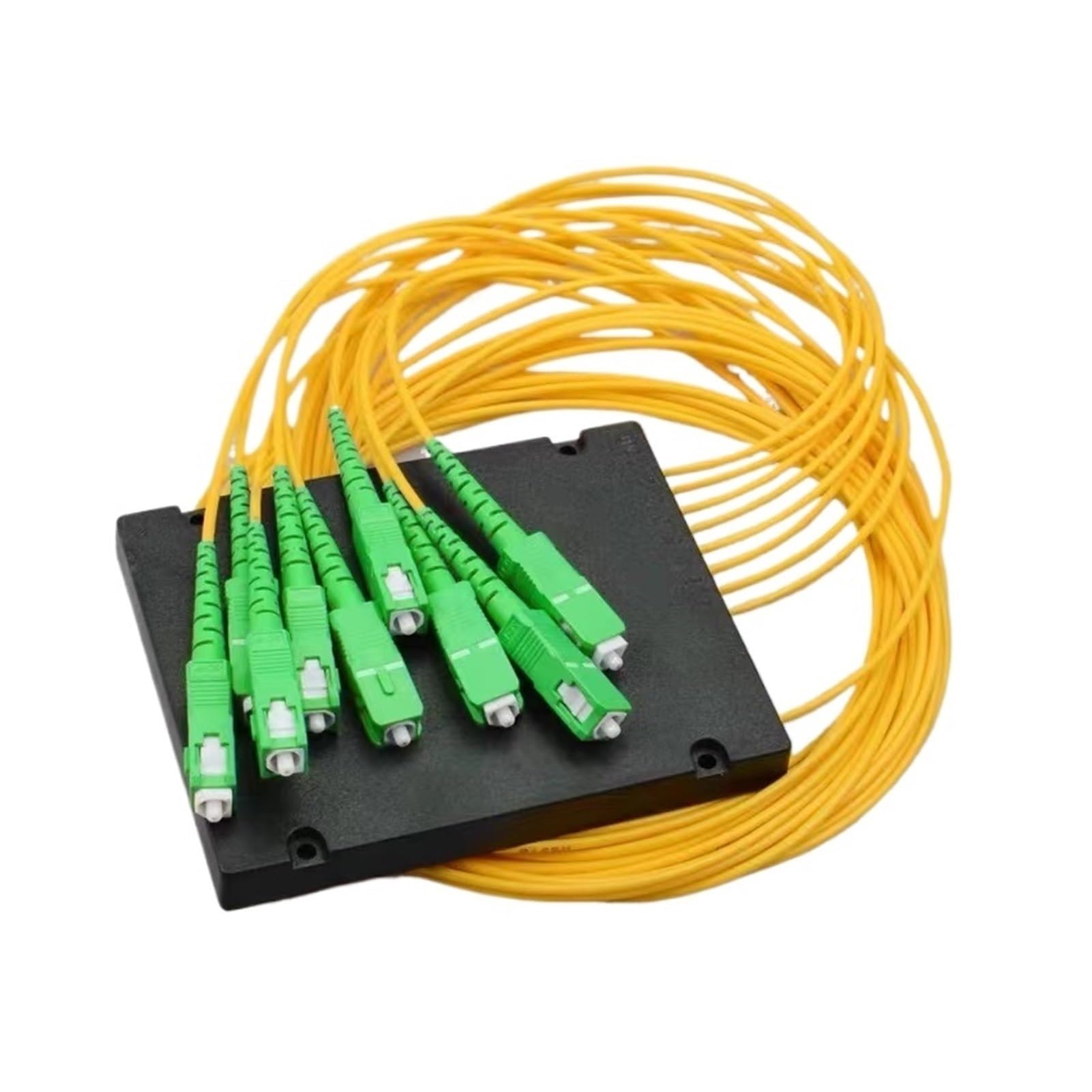[1x8 FCA PLC séparateur Cassette FC/U Rond SC/A SC LC LC/A 1 * 8 FTTH séparateur Fibre Optique boîte](SC A)