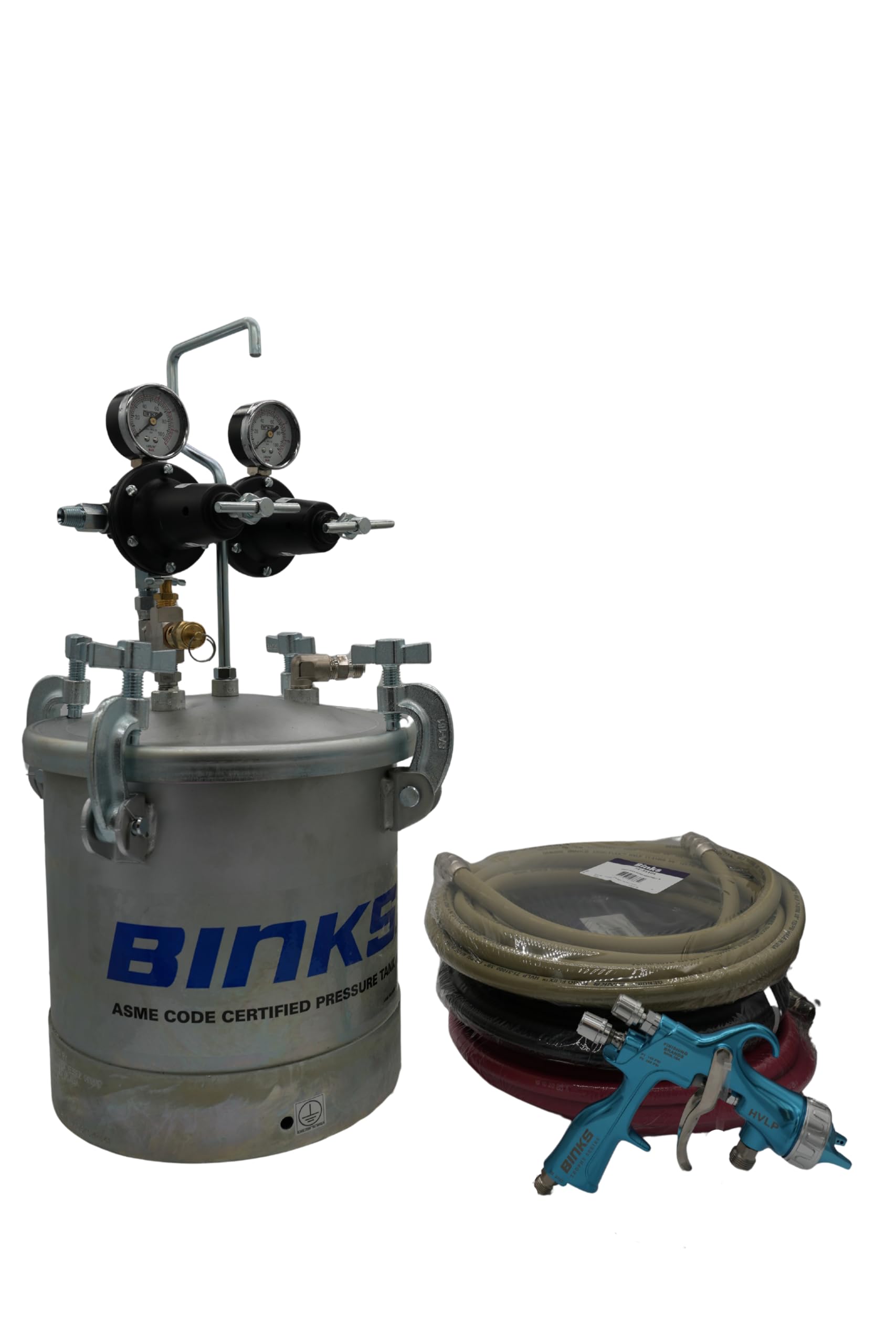 Binks Paint Pressure Pot Spray Gun Outfit Kit - 2.8 Gallon