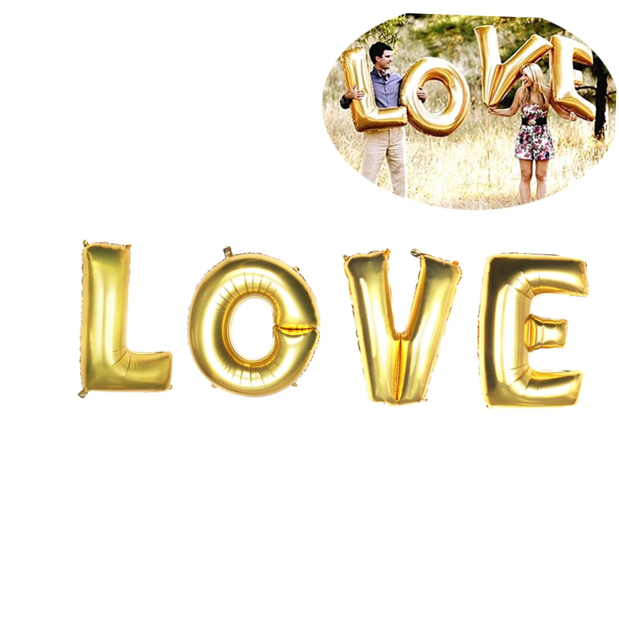 Ciieeo 3 Piezas globos papel boda globos dia san valentin decoraciones del día san valentín letras decoración aluminio del día san valentín ramo Decorar