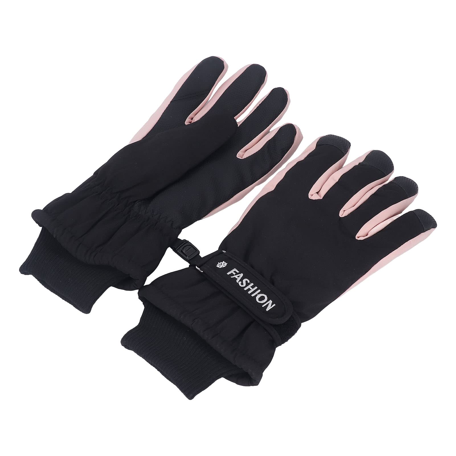 Winter Warm Gloves,Full Finger Touchscreen Insulated Women's Ski GlovesFor Outdoor Cycling Mountaineering Snowboarding
