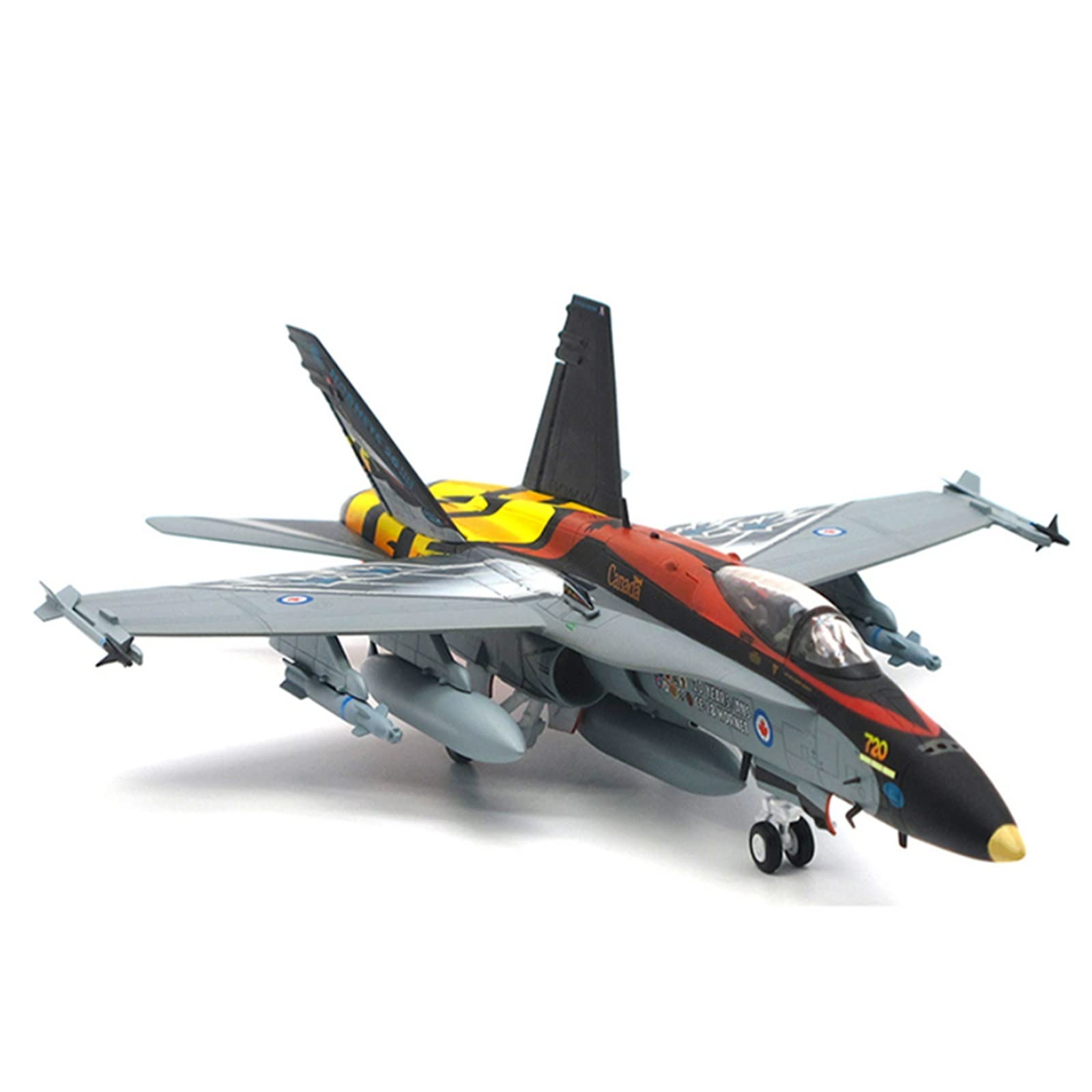 SEBUNAS 1:72 Échelle F-14 Tomcat Avion de chasse Kit de construction rapide en plastique Militaire F14 Jouet Avion Assemblage Modèle d'avion avec support Cadeau pour enfants (36 pièces