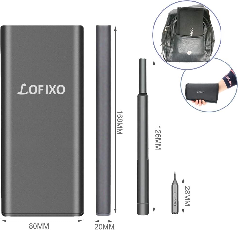 Electronics Screwdriver kit,Computer Repair Tool Kit,ps5 Ps4 tool kit,LOFIXO Small Screwdriver Set with case for nintendo switch iphone ipad,gaming pc build,laptop,mac,xbox,camera,console,eyeglasses : Electronics
