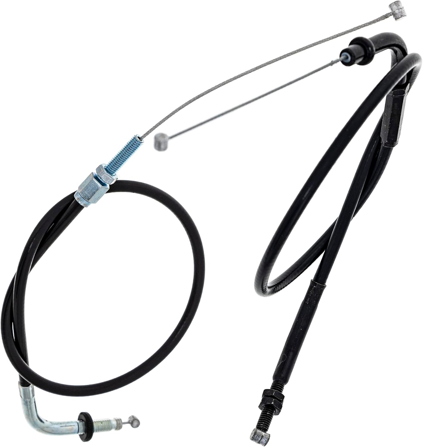 NICHE Push Pull Throttle Cable Set for Yamaha FZR600R 3EN-26311-01-00 3HE-26312-01-00
