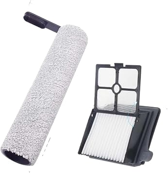 Roller,Comepatible For Tineco ,Floor One S7 Pro Version1 Part Scraping Strip Lid Roller Brush Cover Clean Dirty Water Tank Filter Accessories(Set1)