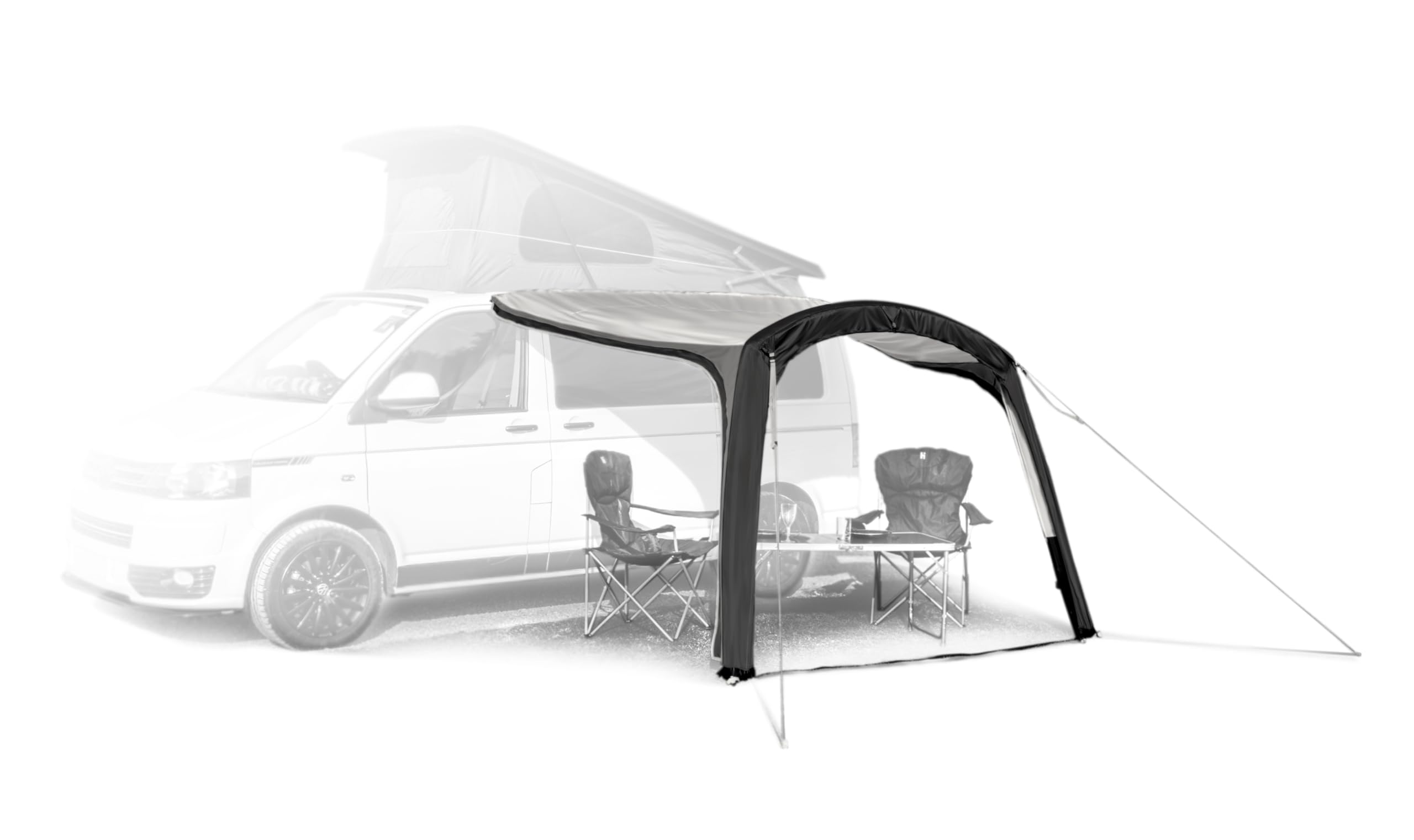 Maypole Stratford Inflatable Sun Canopy for Campervans Awning Channel Height 210 Cm