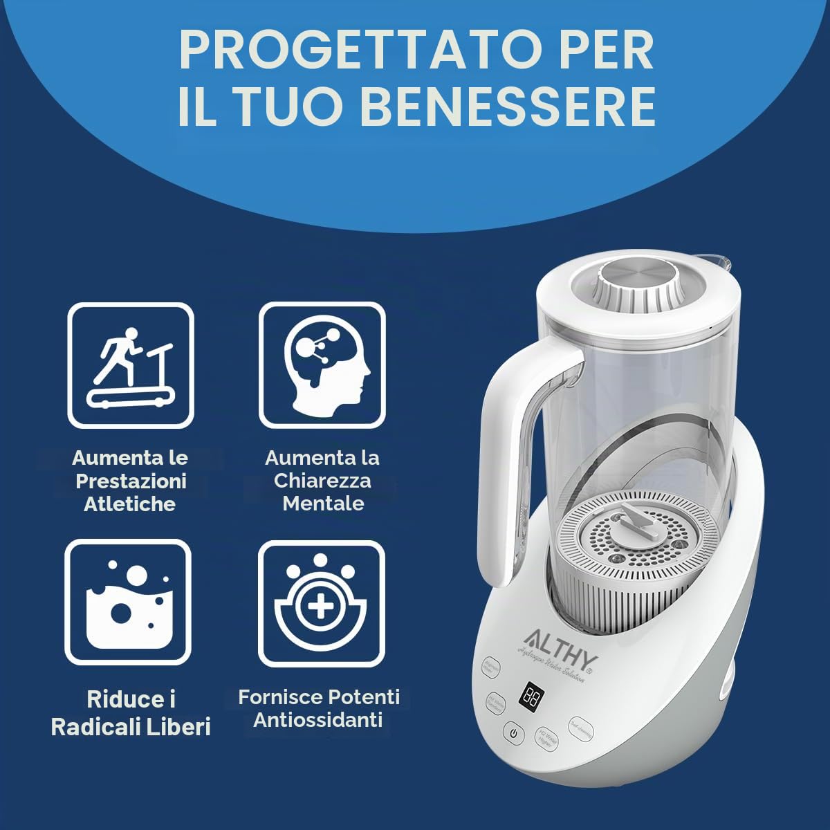 ALTHY Generatore di acqua idrogenata