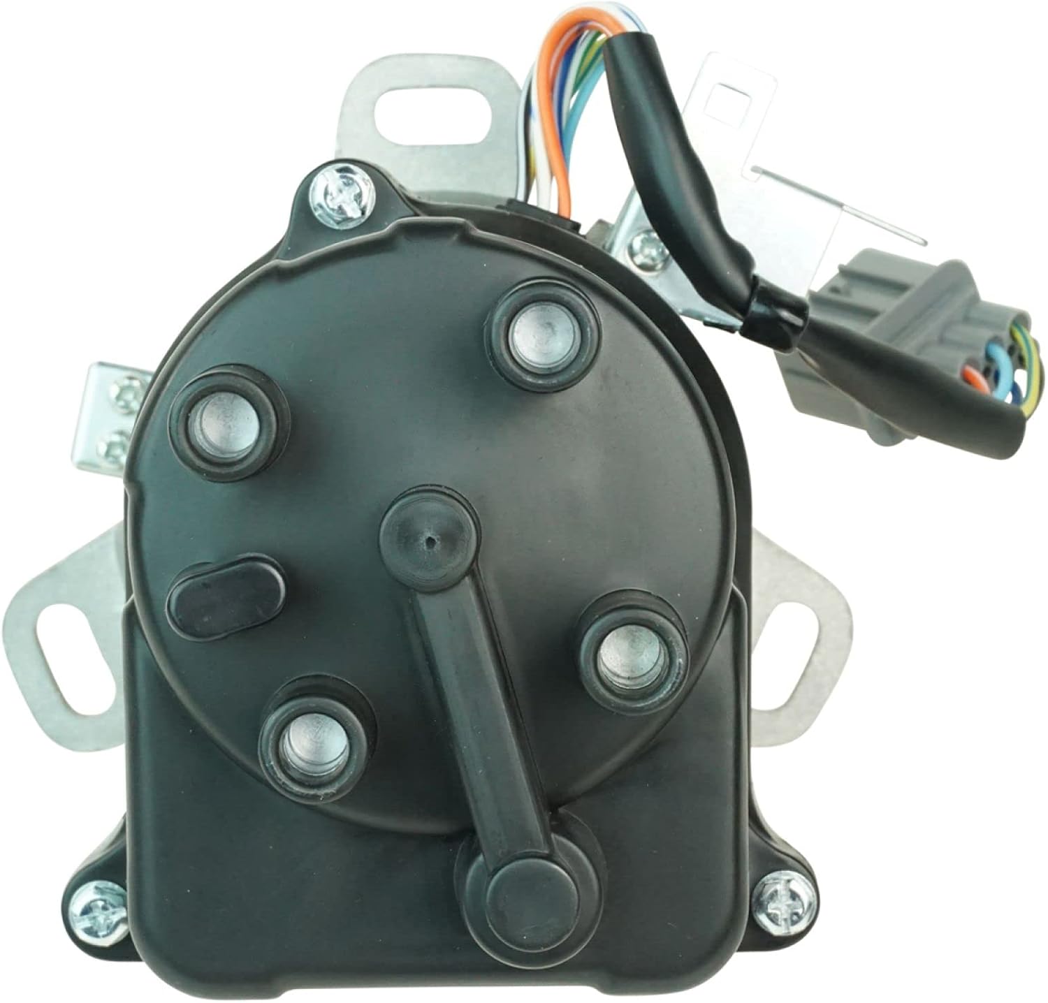 TRQ Ignition Coil Kit 2 Piece Distributor Compatible with 1999-2000 Honda Civic