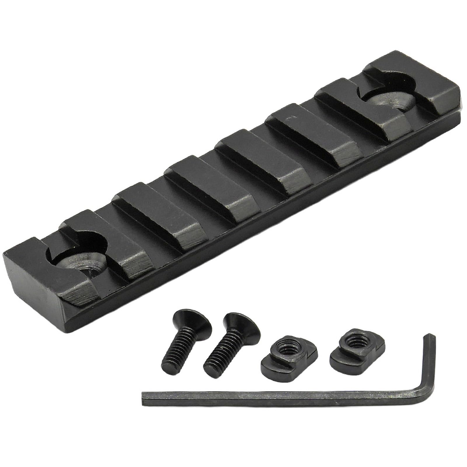 Amazon | 良品武品 M-LOK 対応 7スロット レールセクション 全長 77mm