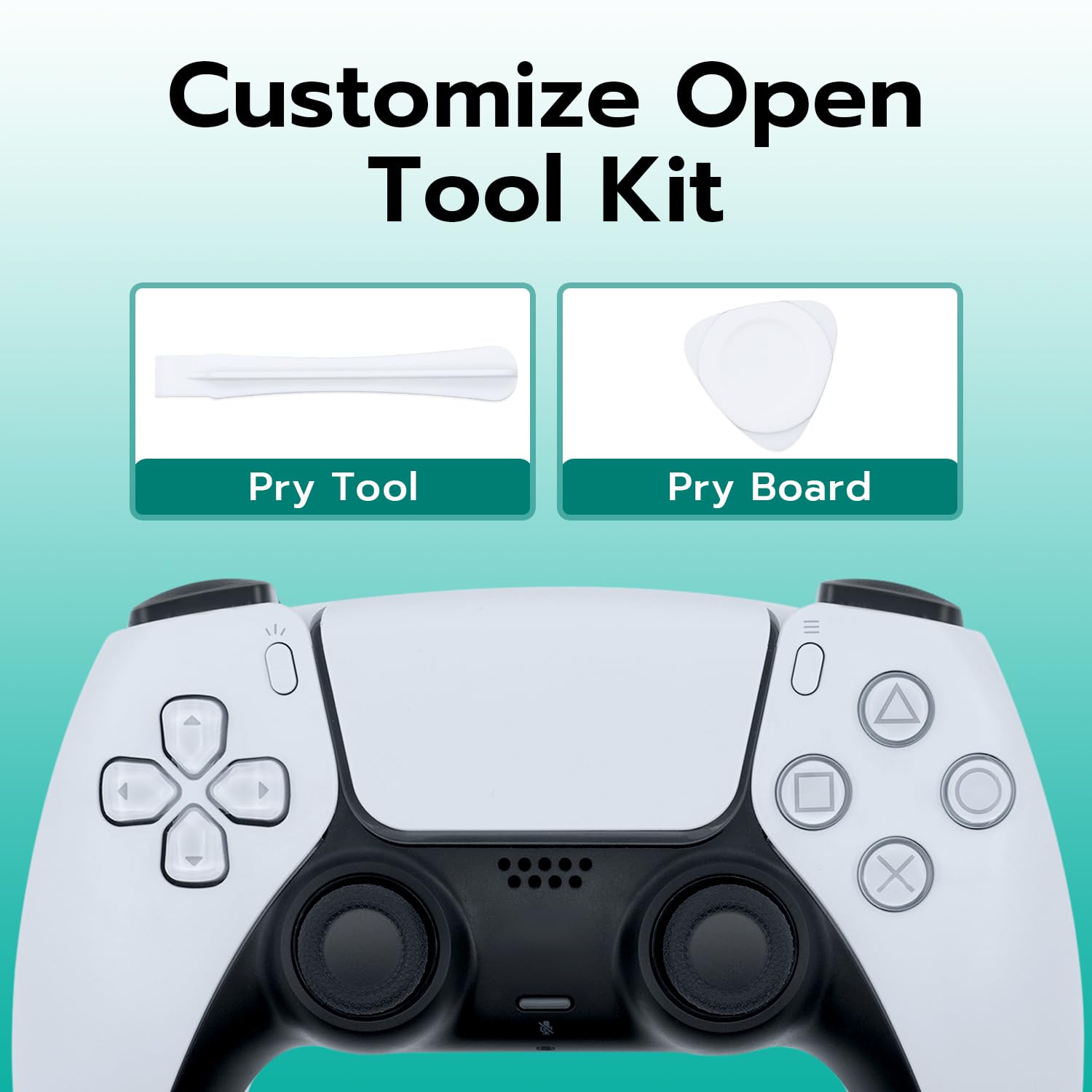 Tolesum 10 sztuk 2,3k czujnika potencjometru trymera do kontrolera PS5, części zamienne do czujnika kontrolera PS5 do naprawy joysticka