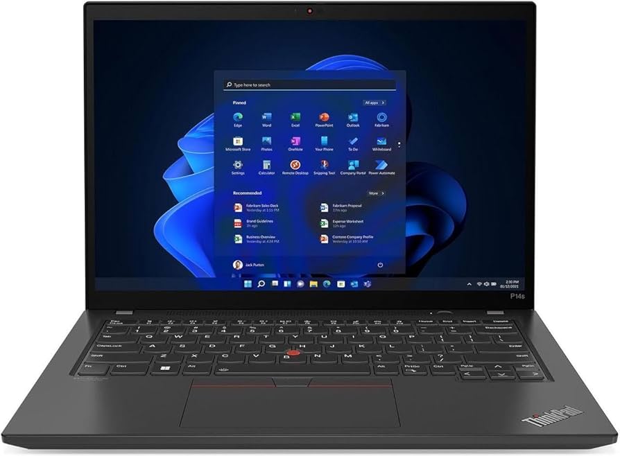 Amazon.com: Lenovo ThinkPad P14s Gen 3 Laptop with NVIDIA
