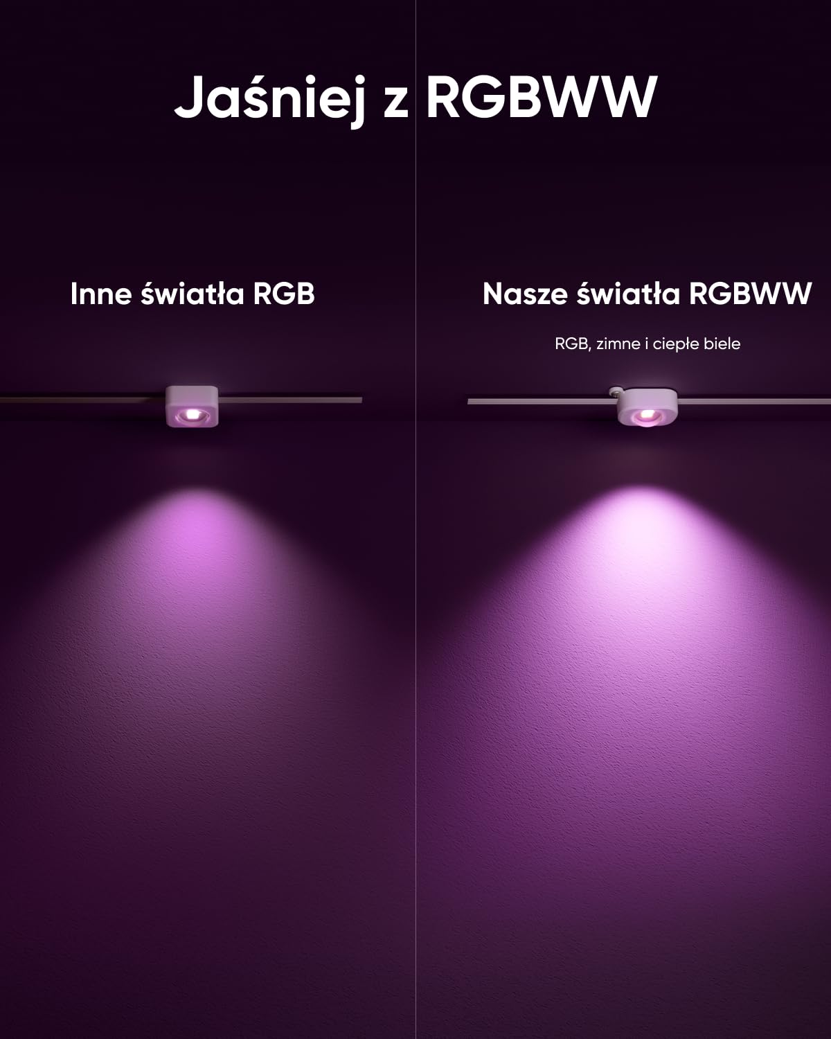 Stałe oświetlenie zewnętrzne eufy E22, 30 m z 60 potrójnymi diodami LED, inteligentne oświetlenie RGBWW, Wodoodporność na poziomie do IP67, motywy oświetlenia AI Boże Narodzenie, kompa
