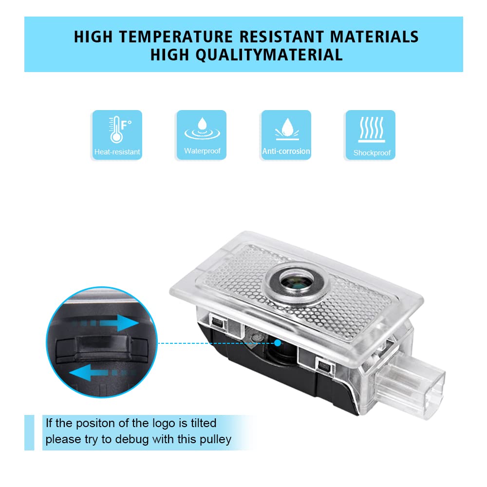 Buy Car Door Lights for Chrysler 300 300C 300S 2005-2022 Puddle