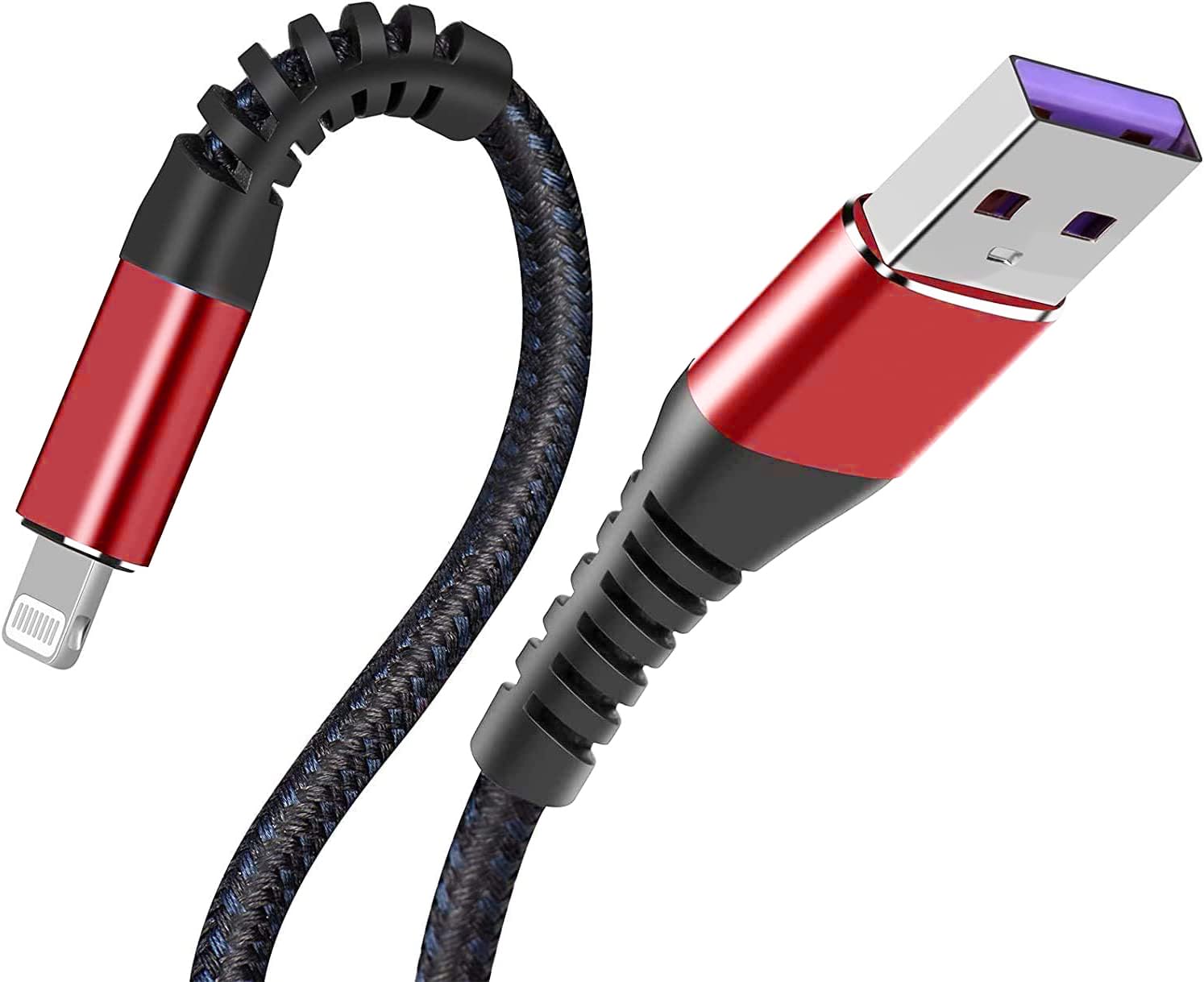 Apple MFi Certified (2pack) iPhone Charger 10 ft, Lightning Cable Extra Long 10Foot Charger Cable, Fast iPhone USB Cord for iPhone 11/11Pro/11Max/ X/XS/XR/XS Max/8/7/6/5S/SE/iPad Mini Air/Red (B0829X54DQ) Amazon Price History, Amazon Price Tracker