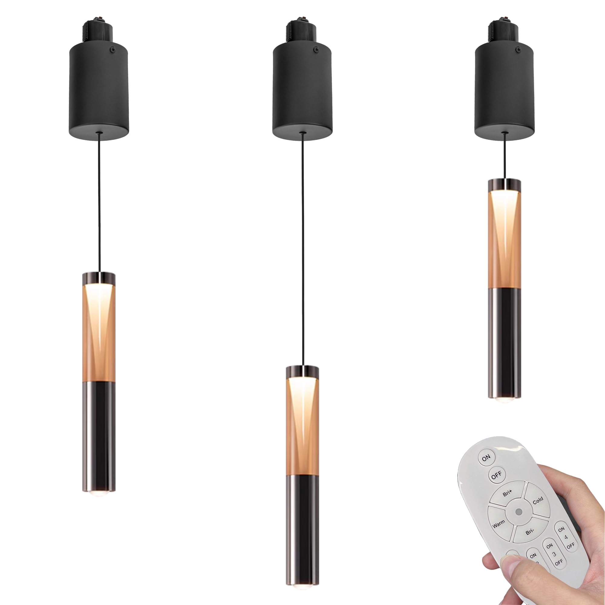 Amazon.co.jp : SKIVTGLAMP 3個入 ダクトレール用 ペンダントライト