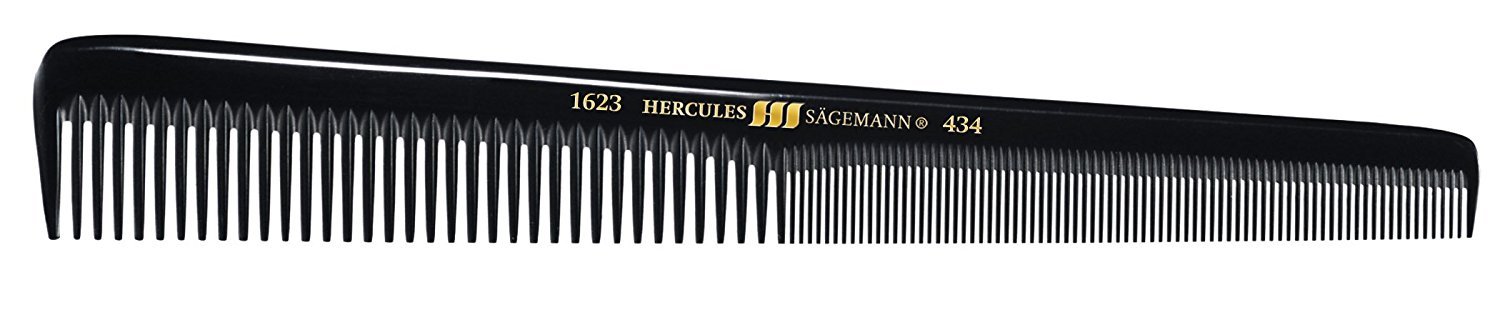 HC1623 TAPERED BARBER COMB, 7"