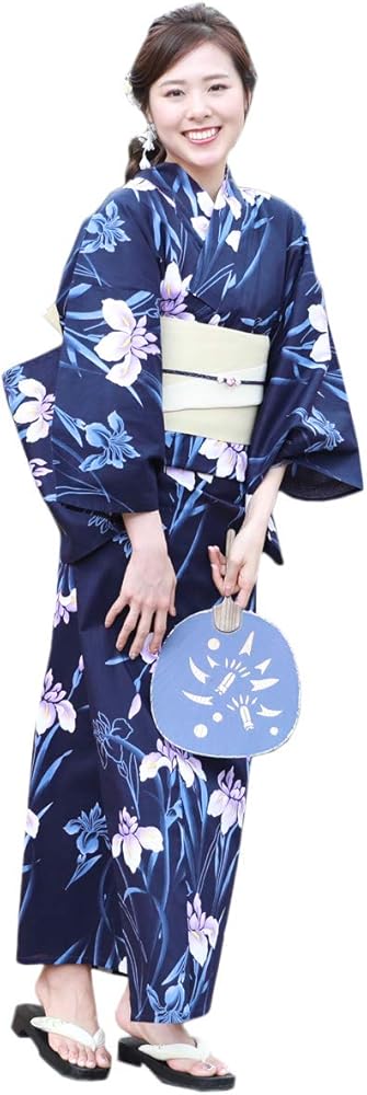 Amazon | [ブリリアントピース] 浴衣 レディース セット 大きいサイズ
