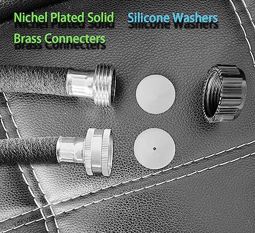 image for Atlantic Short Soaker Hose 1/2 IN.x 50 FT, Solid Brass Connectors with