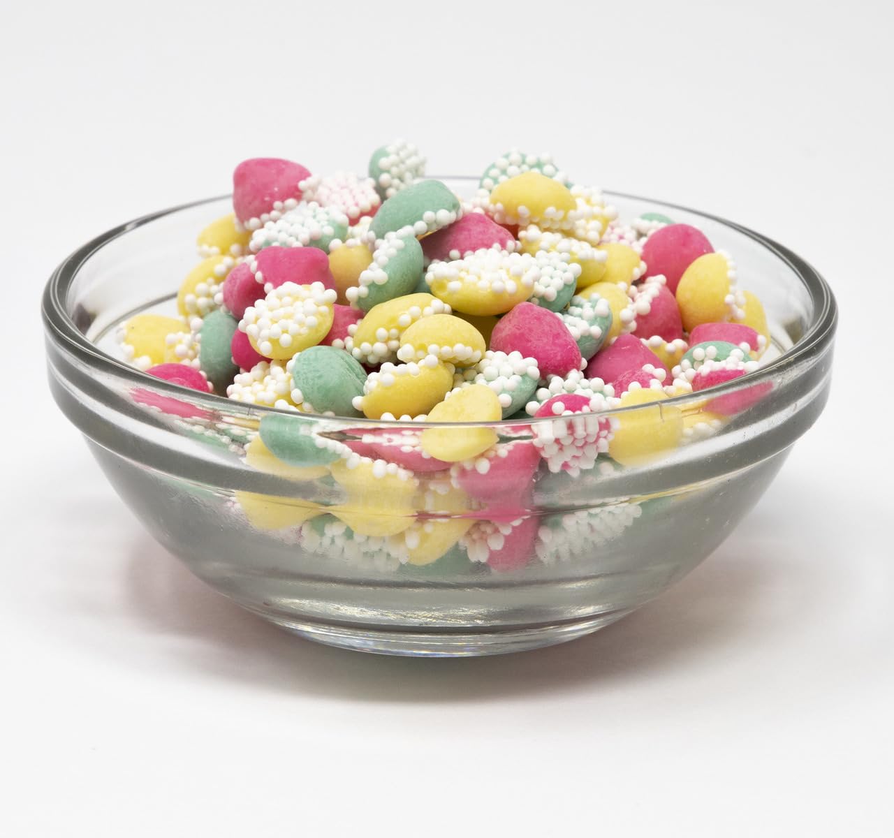 Planet Sweets Pastel Misty Mint Minis Nonpareil Candy - 1.5 Pounds - Smooth Melty Creamy After Dinner Mints Drops Bulk Candies